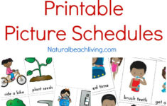 10 Free Autism Visual Schedule Printables To Try Right