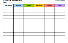 17 Perfect Daily Work Schedule Templates Template Lab