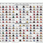 2012 Helmet Schedule