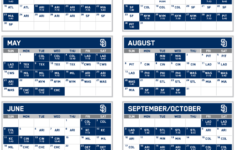 2017 San Diego Padres Season Schedule San Diego Padres