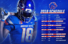 2018 Boise State Football Schedule KBOI AM