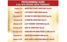 2018 Hallmark Lifetime Christmas Movie Schedule