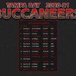 2020 2021 Tampa Bay Buccaneers Wallpaper Schedule