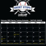 2020 Cactus League Spring Training Schedule La Mesa RV