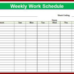 Blank Employee Schedule Charlotte Clergy Coalition