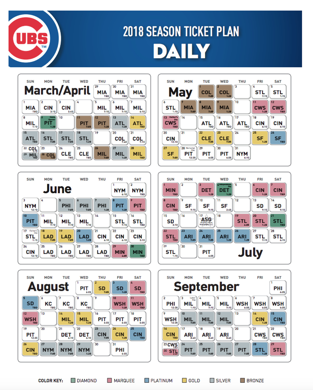 Cubs 2021 Printable Schedule - Printable Schedule