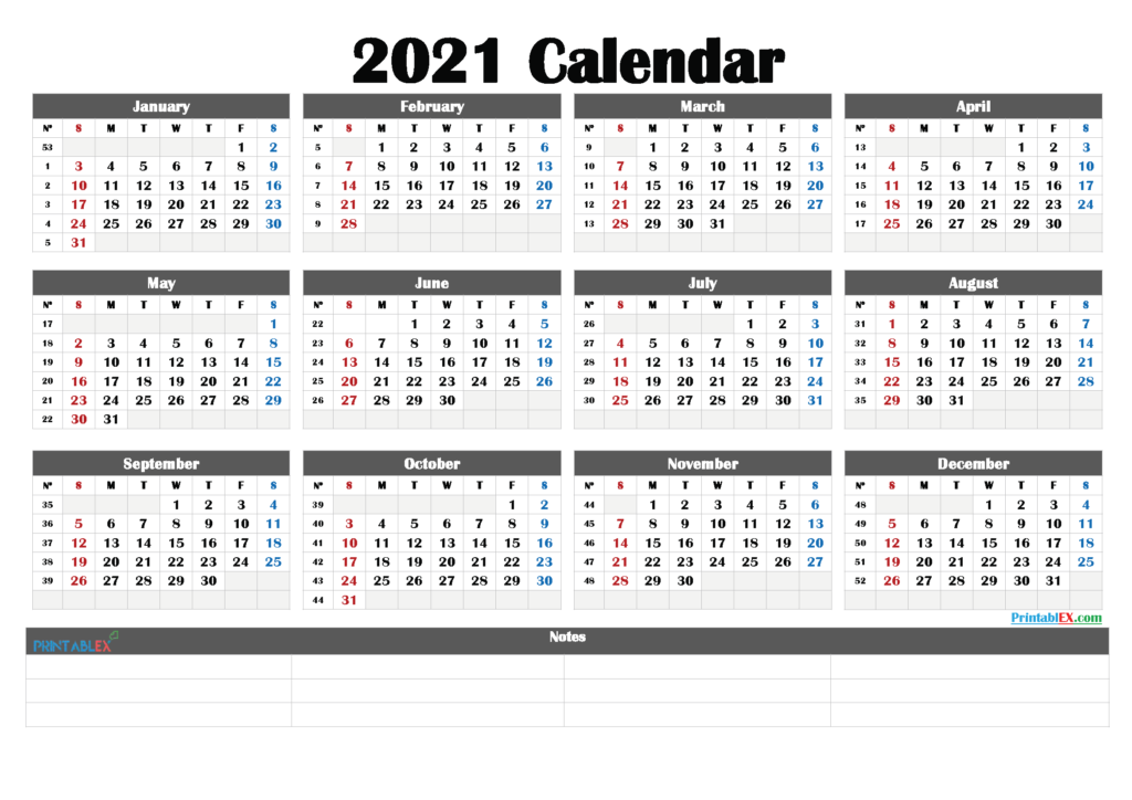 Free Editable Weekly 2021 Calendar Free Printable Weekly
