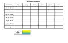 Free Printable Blank Work Schedules Free Printable A To Z