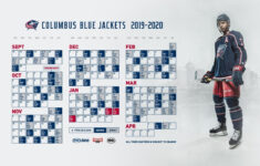Nashille Predators 2019 2020 Calendar Printable Calendar