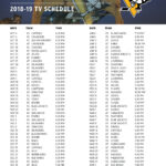 Penguins Schedule AT T SportsNet