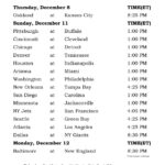 Printable NFL Week 14 Schedule Pick Em Office Pool 2016