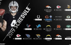 Raiders Handed Tough Hill To Climb With 2019 Schedule