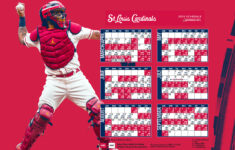 St Louis Cardinals Schedule 2019 Printable