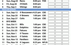 Tennessee Titans 2015 Schedule Printable Version Here