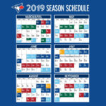Toronto Blue Jays On Twitter Our 2019 Season Schedule Is