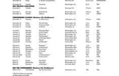 2013 14 Indiana Men S Basketball Schedule Released