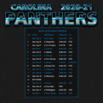 2020 2021 Carolina Panthers Wallpaper Schedule