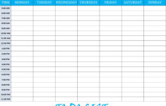 2020 Free 20 Printable Weekly Planner Weekly Schedule