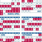 9 99 Huge Philadelphia Phillies Schedule Magnet 2018