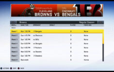 Cleveland Browns 2021 Simmed Season Schedule Reveal