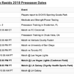 Colorado Rapids Announce 2019 Preseason Schedule