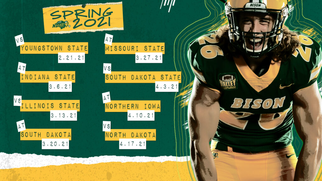 Eight Game Spring Schedule Set For Valley Football NDSU