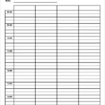 FREE 24 Printable Daily Schedule Templates In PDF