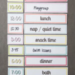 Free Printable Setting Up A Simple Routine With Kids
