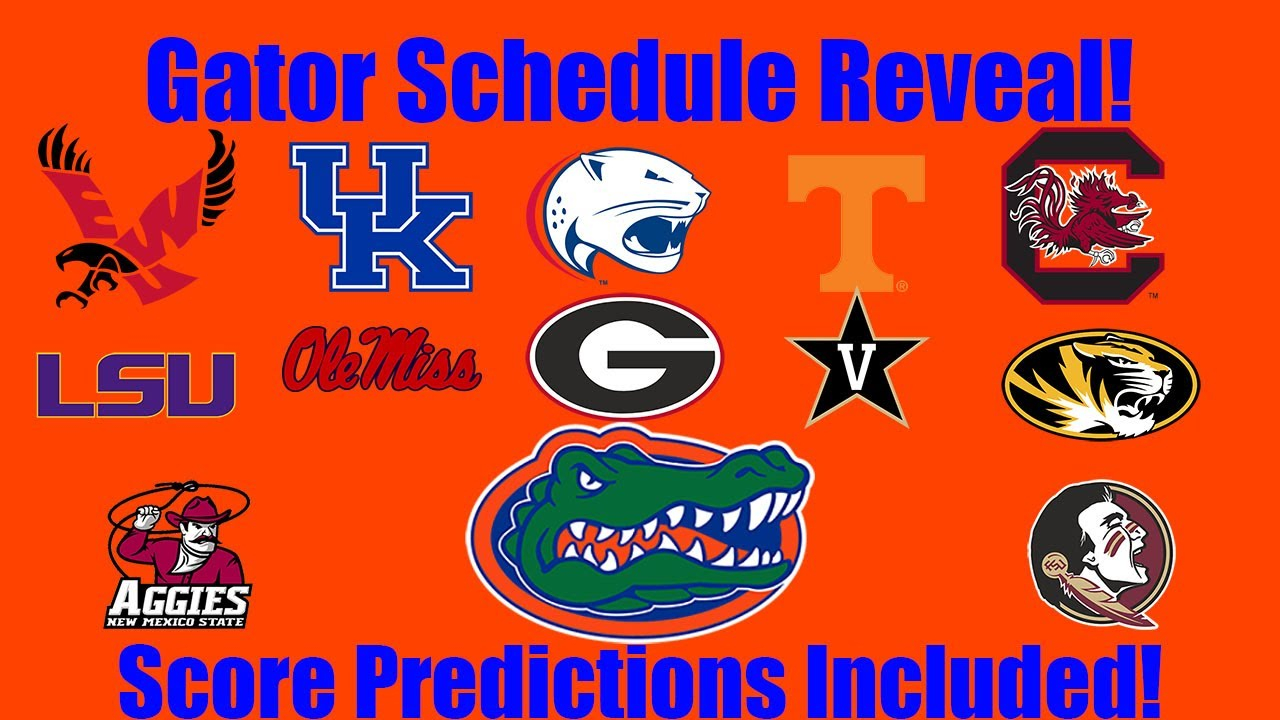 Gators Football Schedule Reveal 2021 Predictions 