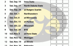 Iowa Hawkeyes Football Schedule 2016 Score Updates