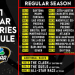 NASCAR Reveals 2021 Cup Series Schedule Track Changes In