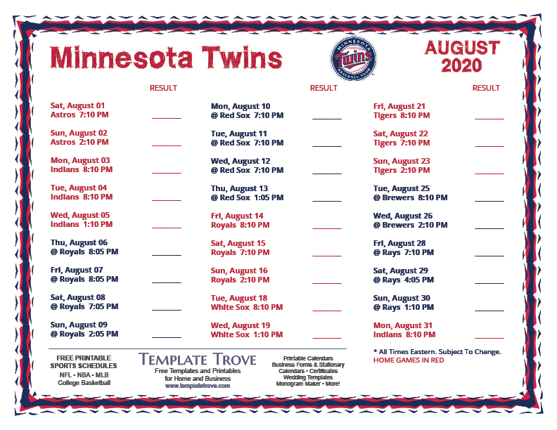 Twins games schedule gcm forex ceo of facebook
