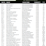 Printable 2021 Nascar Schedule Monster Cup Series Dates