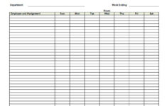 Printable Blank PDF Weekly Schedules Blank PDF Weekly