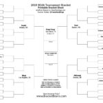 Printable Bracket With Tv Times Download Them And Try To