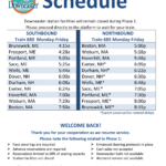 Printable Schedules Amtrak Downeaster