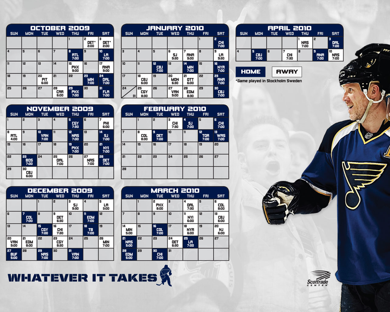 St Louis Blues Schedule Wallpaper WallpaperSafari