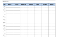 Top 5 Resources To Get Free Weekly Schedule Templates