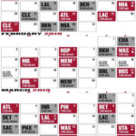 Updated Bulls Schedule Phone Wallpaper For Jan April