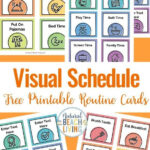Visual Schedule Free Printable Routine Cards Visual