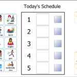 Visual Schedules For Students With Autism Printable