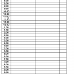 2 Persons Daily Schedule Template Download Printable PDF