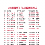 2020 2021 Atlanta Falcons Lock Screen Schedule For IPhone