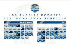 2021 Los Angeles Dodgers Team Schedule Batting Order