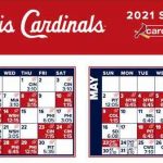 2021 St Louis Cardinals Team Schedule Batting Order
