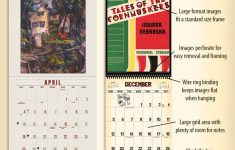 2021 Vintage Nebraska Cornhuskers Football Calendar