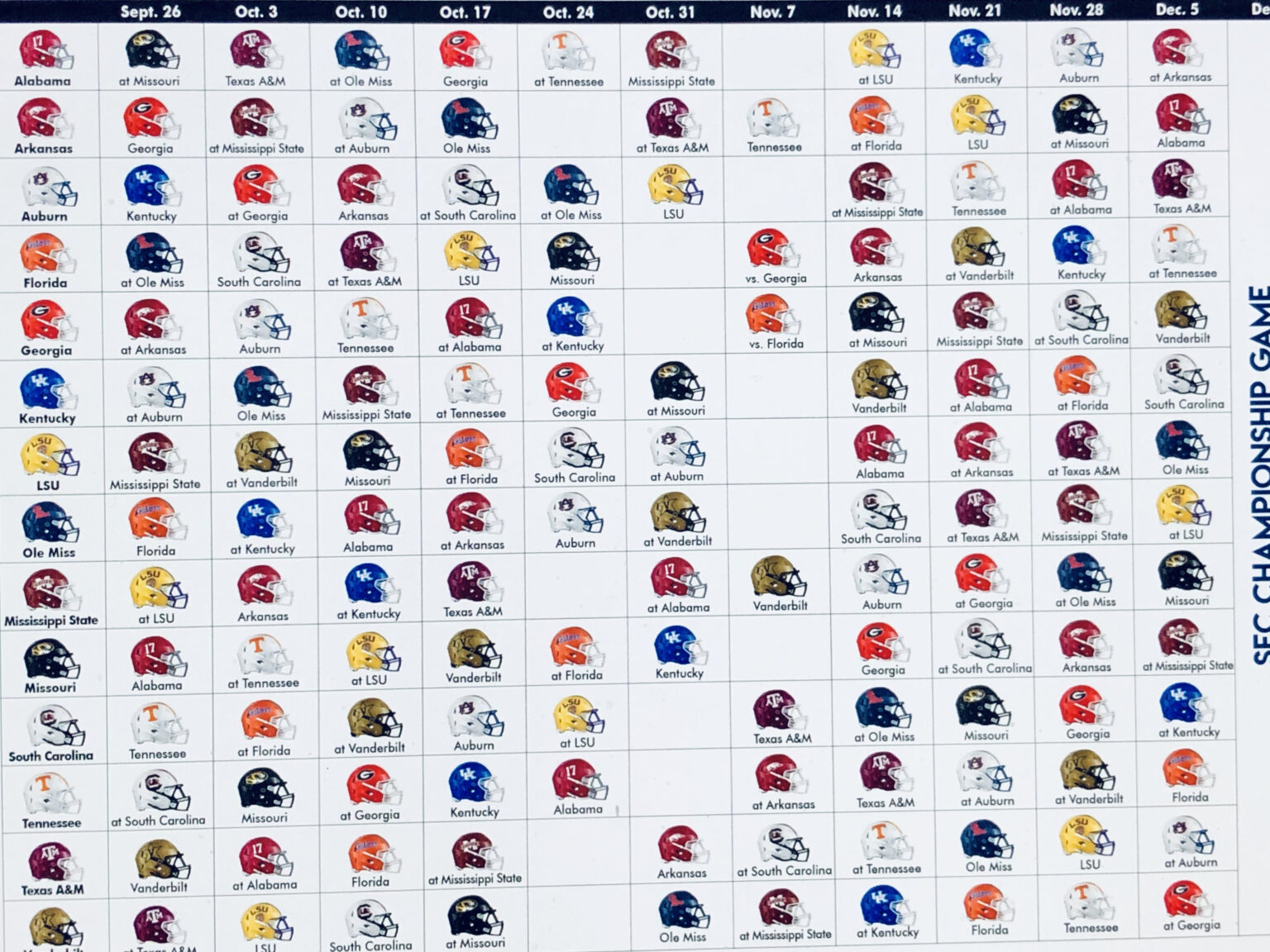 23 Georgia Bulldogs 2021 Football Schedule PNG Printable 