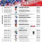 Buffalo Bills 2015 Schedule Presented By Ellicott
