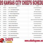 Chiefs Game Schedule In 2021 Chiefs Game Kansas City
