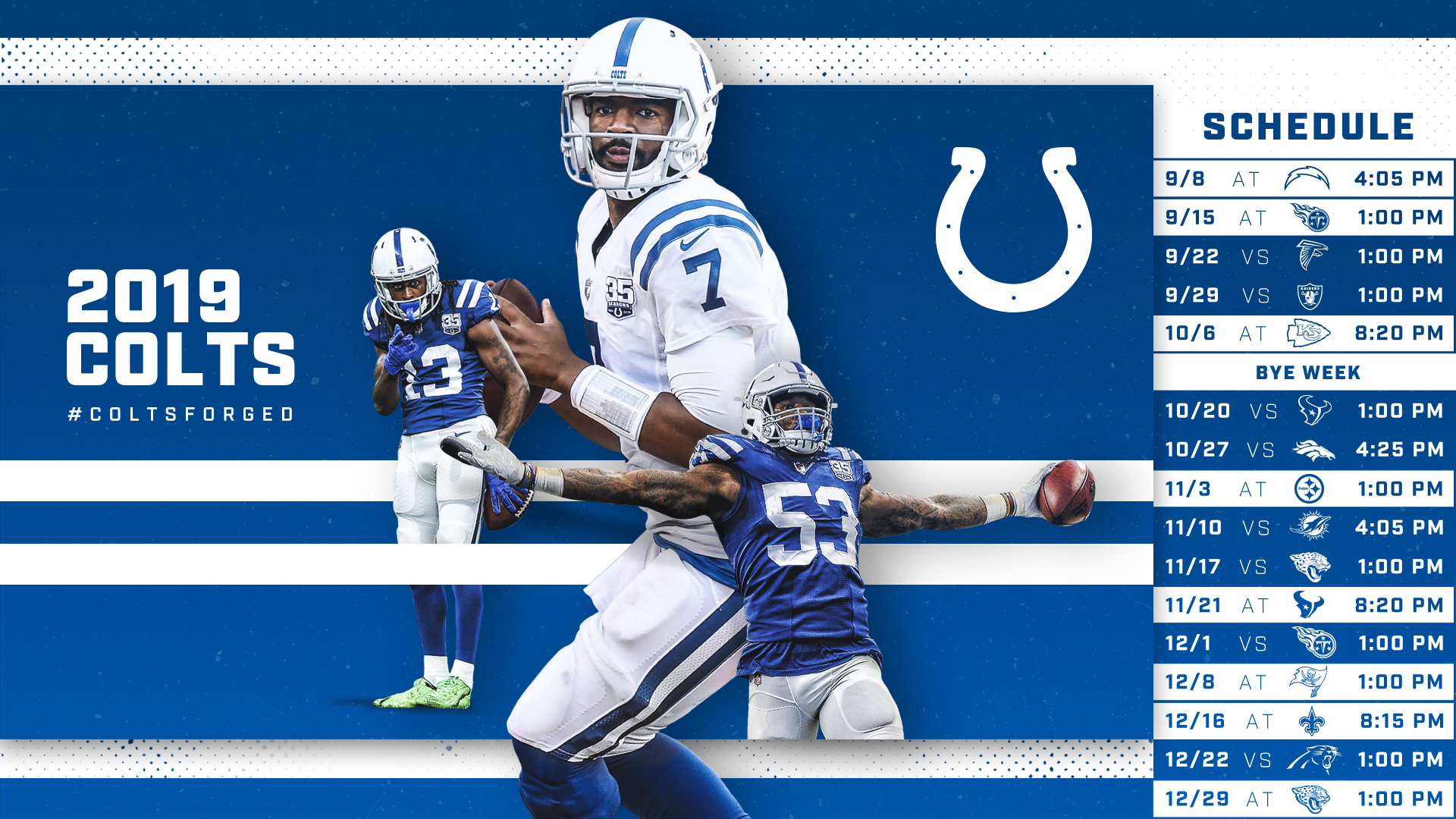 Colts Schedule Indianapolis Colts Colts